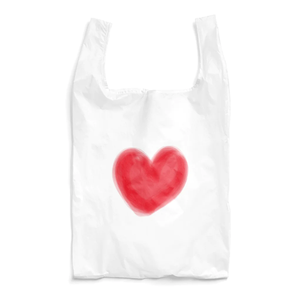 CHOTTOPOINTの手書きのハート Reusable Bag