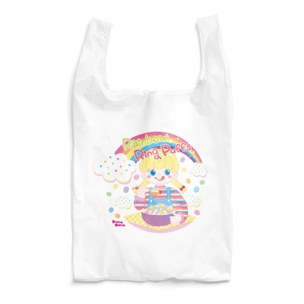 ♡かなえるちゃんハウス♡ の🌈Rainbow Ring Puffs🌈 Reusable Bag