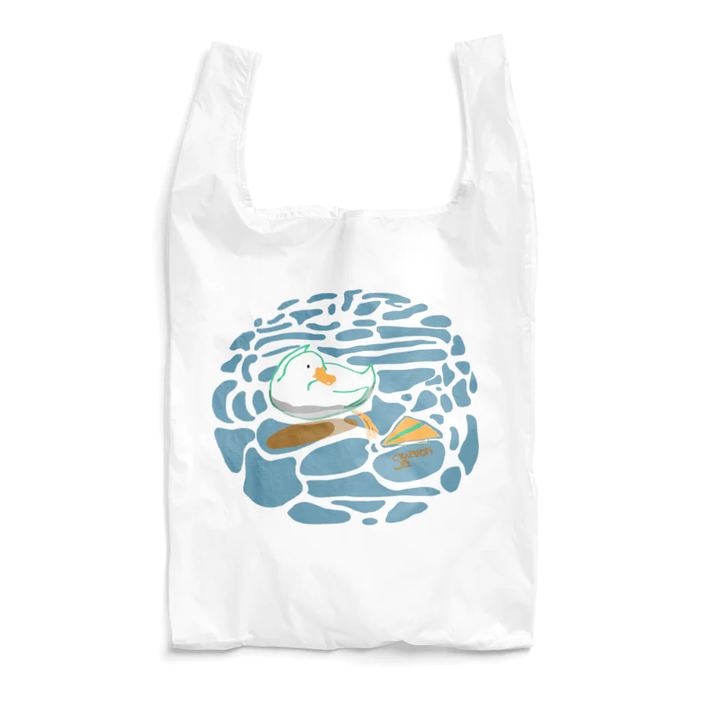 Sawatoriの水面飛行機（エコ） Reusable Bag