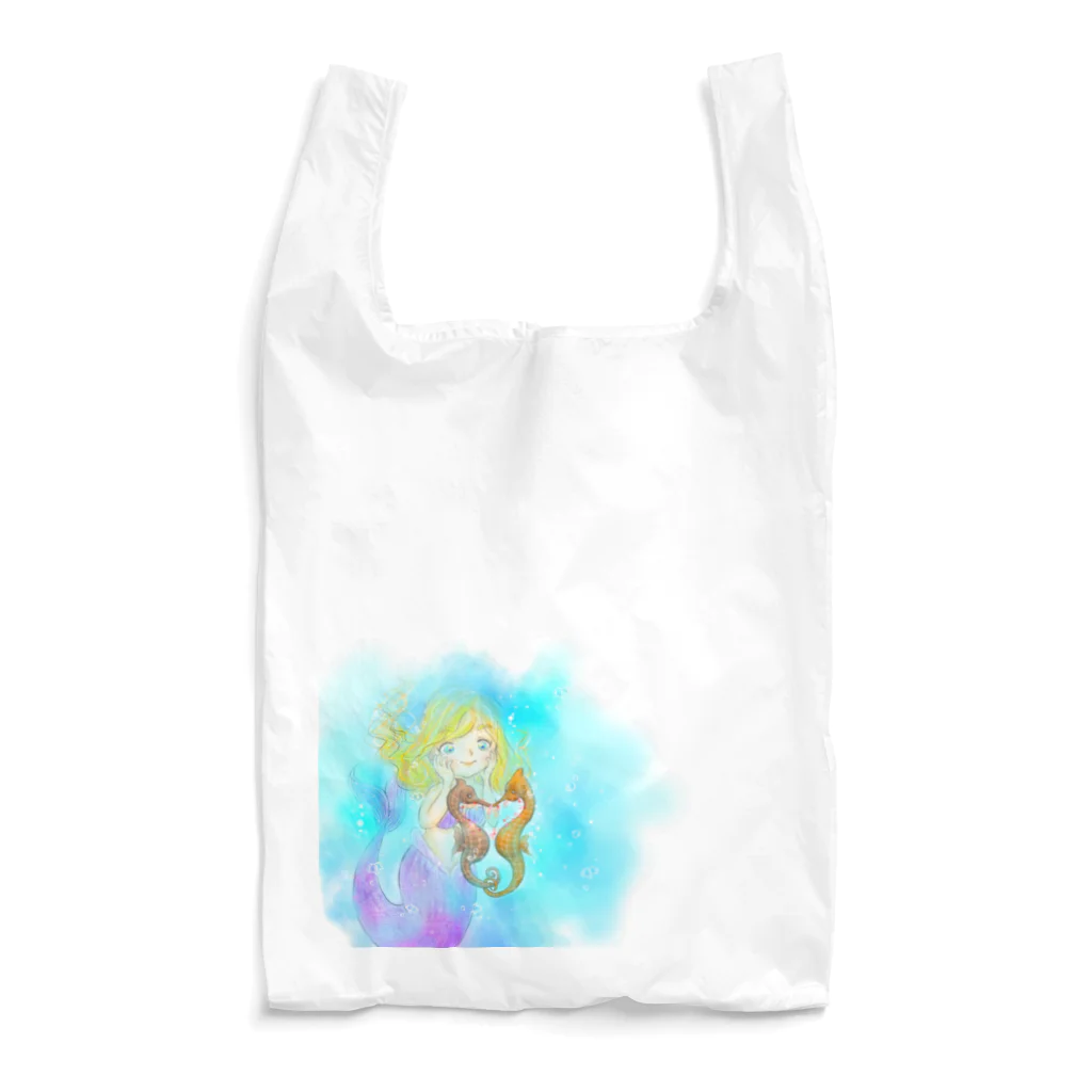 yujariの恋に憧れる人魚ちゃん Reusable Bag