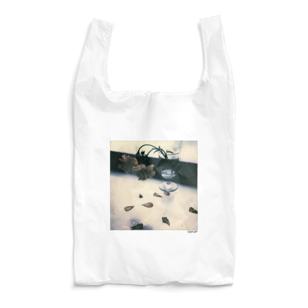 COUPLER*のemopola「グラスと花」 Reusable Bag