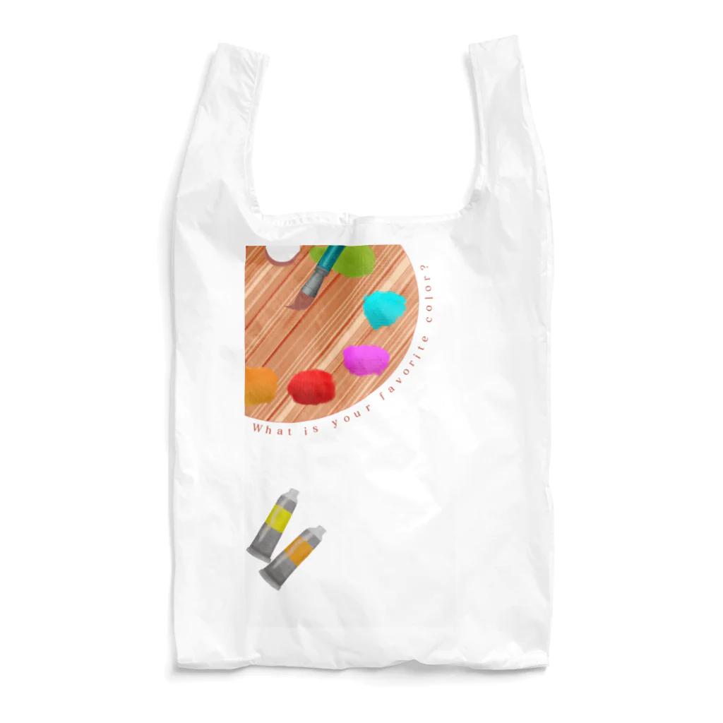 ふじみちゃんのWhat is your favorite color? Reusable Bag