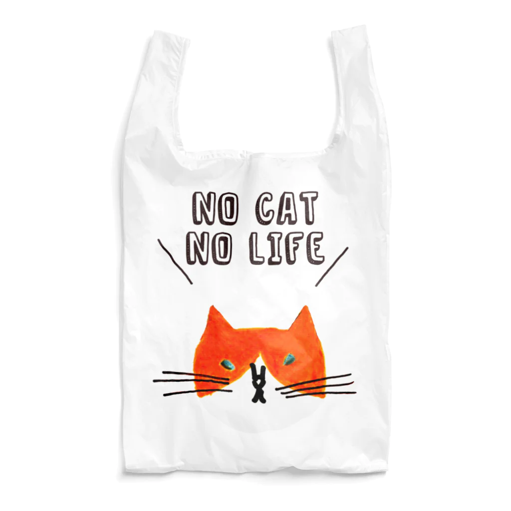 白猫堂ノスタルジックのno cat no life Reusable Bag