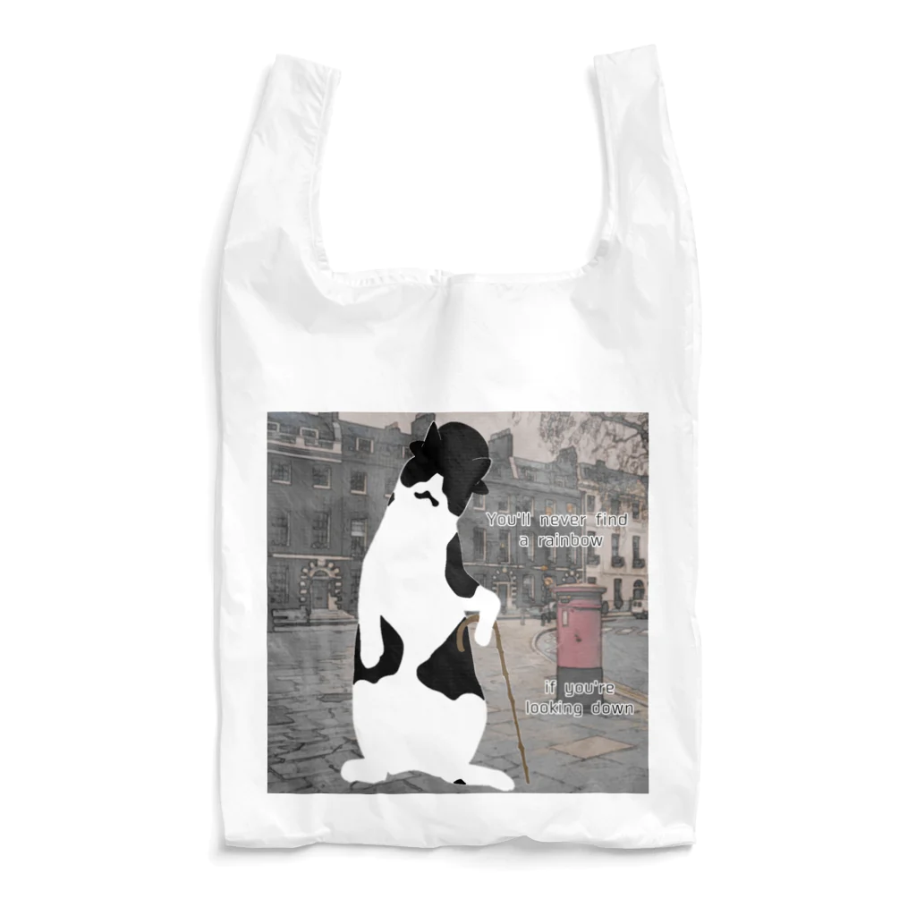 ひげ猫マリオのロンドンマリオ Reusable Bag
