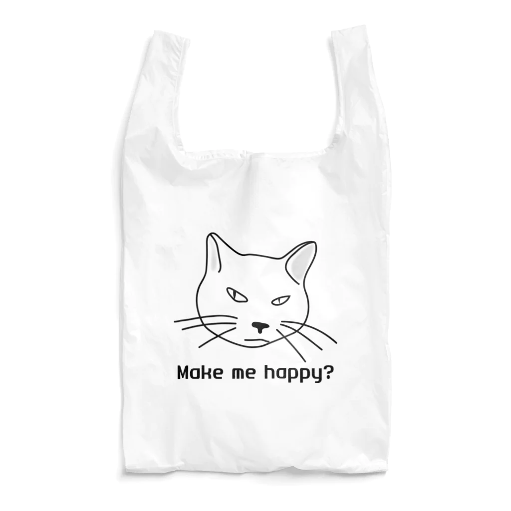 にこらい島のMake me happy? cat エコバッグ