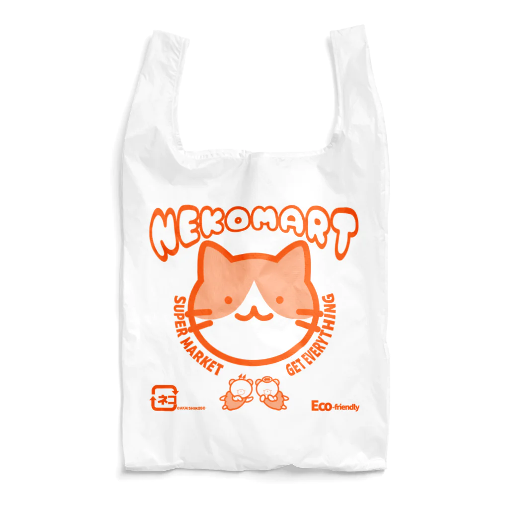 赤石工房(くまごろう屋)のNEKO MART(ハチワレ) Reusable Bag