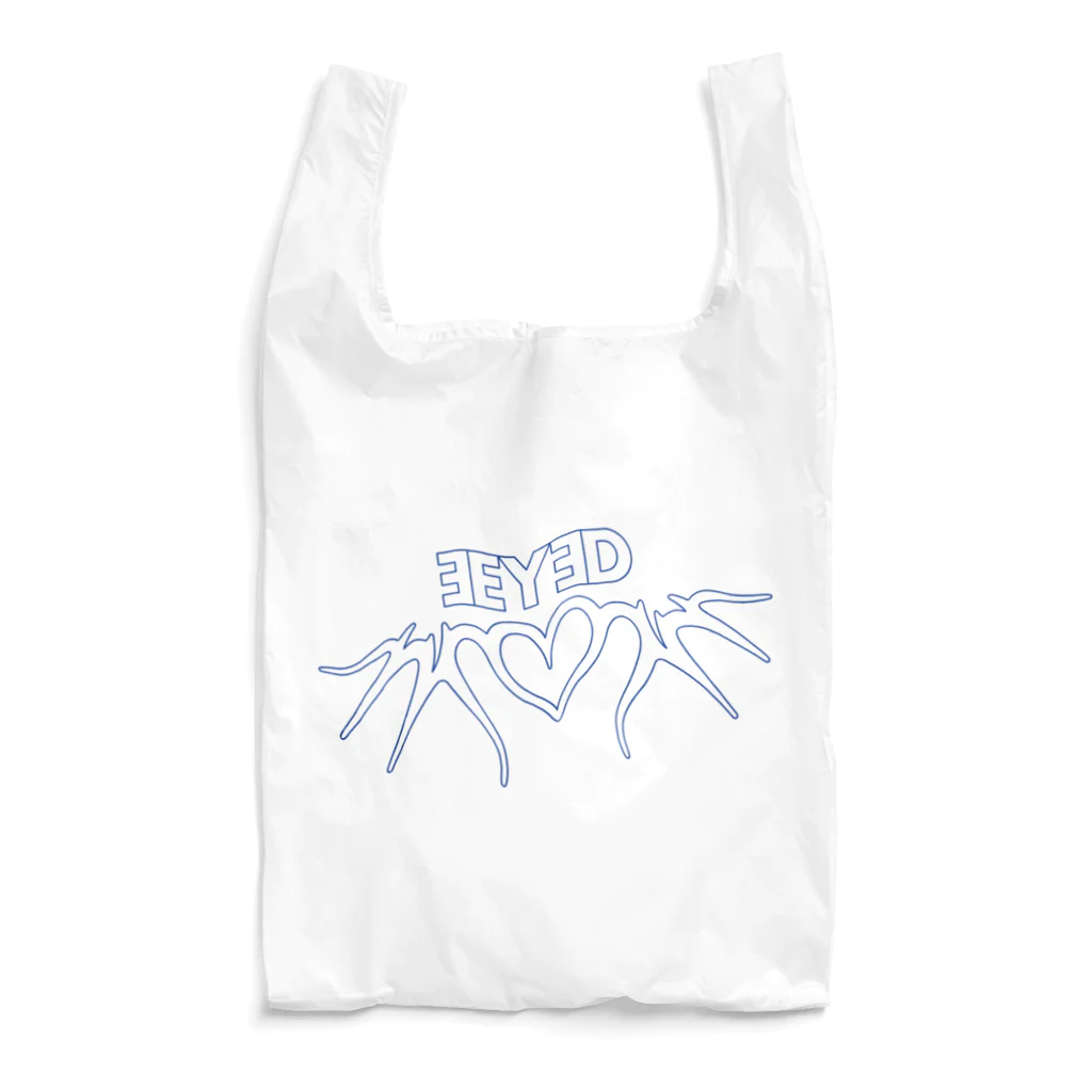 3EYEDのDRAGON HEART_BLUE Reusable Bag