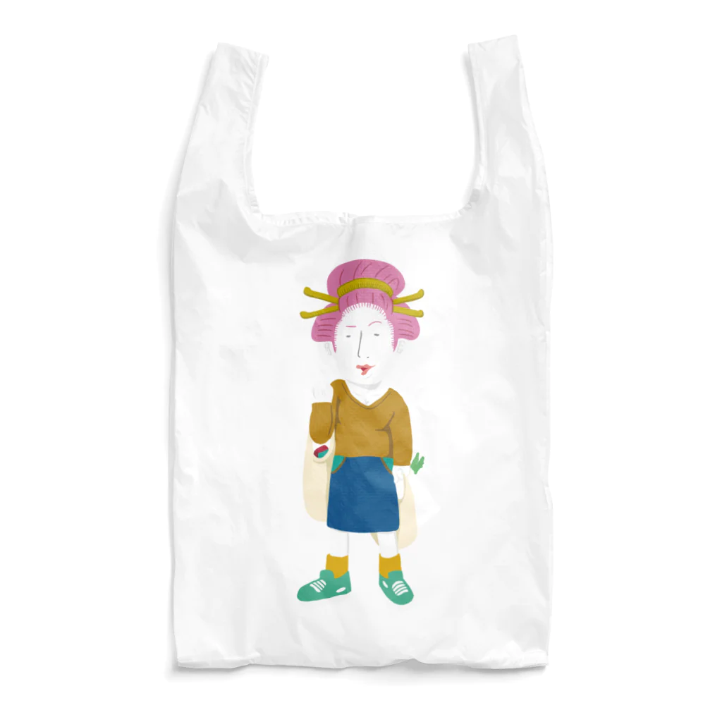 Oedo CollectionのShopping Girl／エコバッグ Reusable Bag