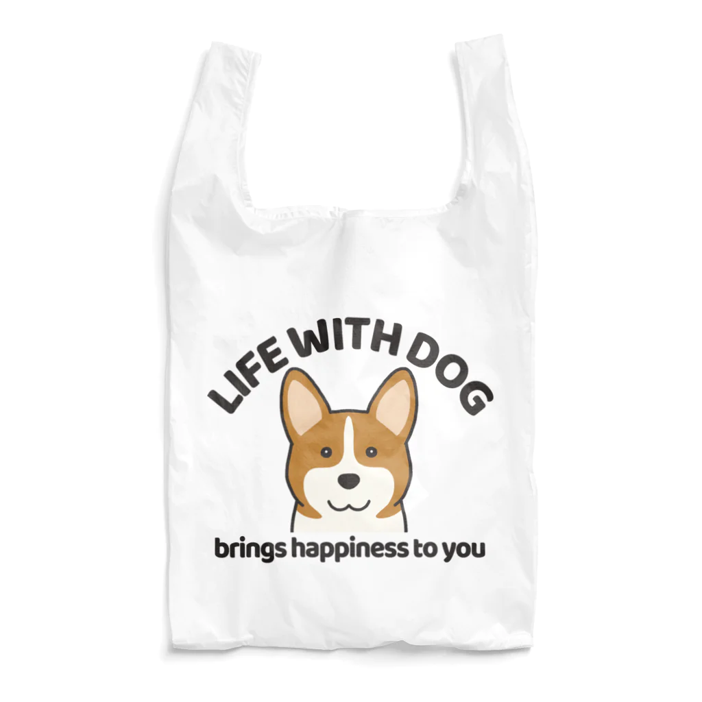 efrinmanの犬と共に（コーギー）  Reusable Bag