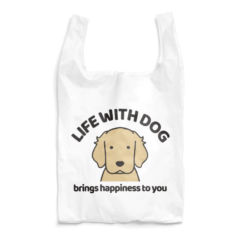 efrinmanの犬と共に（ゴールデン）  Reusable Bag