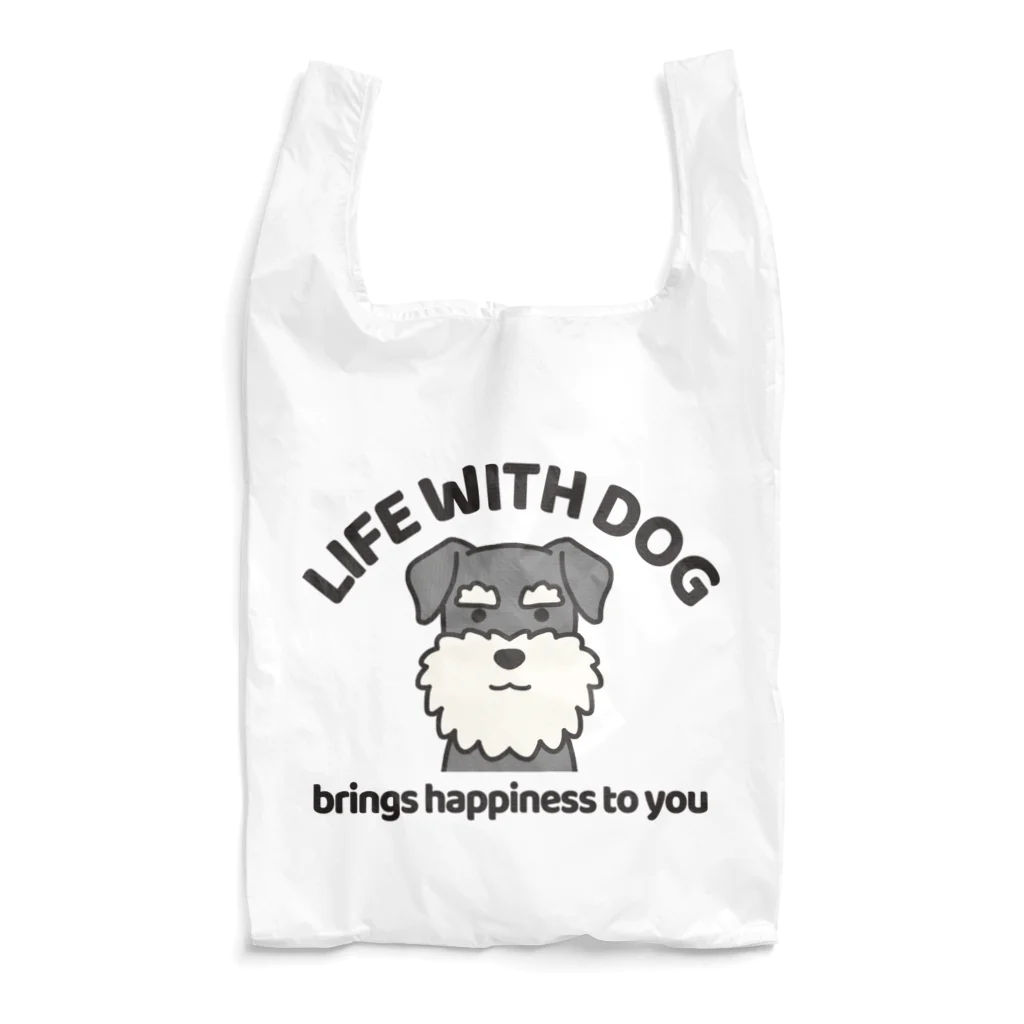 efrinmanの犬と共に（シュナウザー）  Reusable Bag