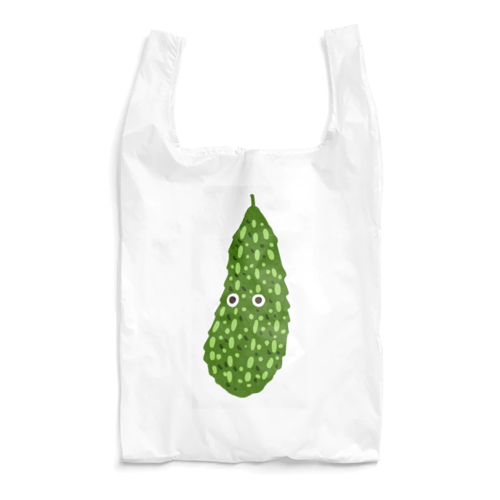 kishi-chanのぐっずしょっぷのゴーヤくんエコバッグ Reusable Bag