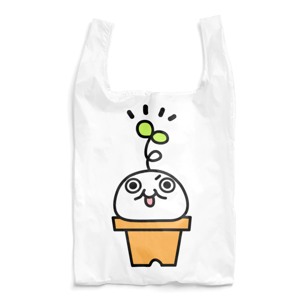 トシゾーのSUZURIのとこの鉢植えモチゾー Reusable Bag