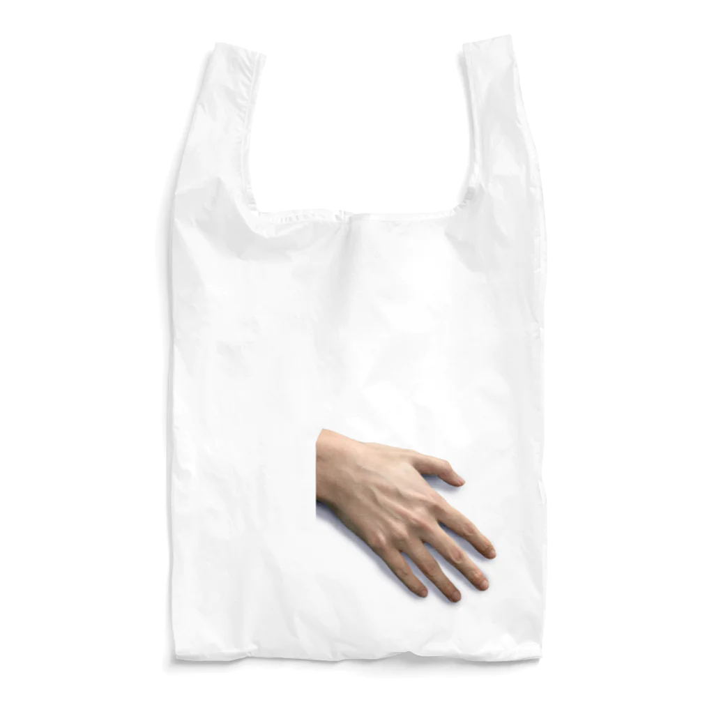 トシゾーのSUZURIのとこの中から手が出ている Reusable Bag