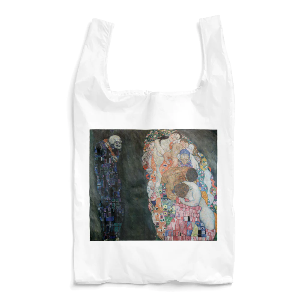 art-standard（アートスタンダード）の グスタフ・クリムト（Gustav Klimt） / 『死と生』（1915年） Reusable Bag