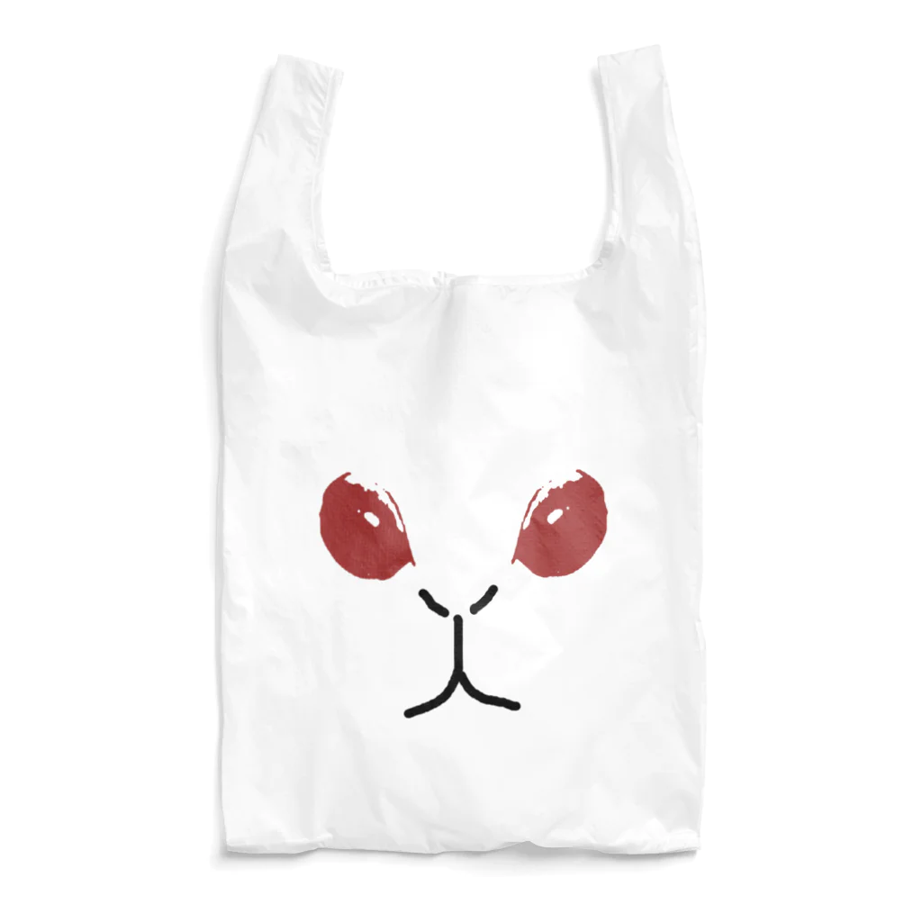 Danke Shoot Coffeeのフクロウサギ（赤目） Reusable Bag