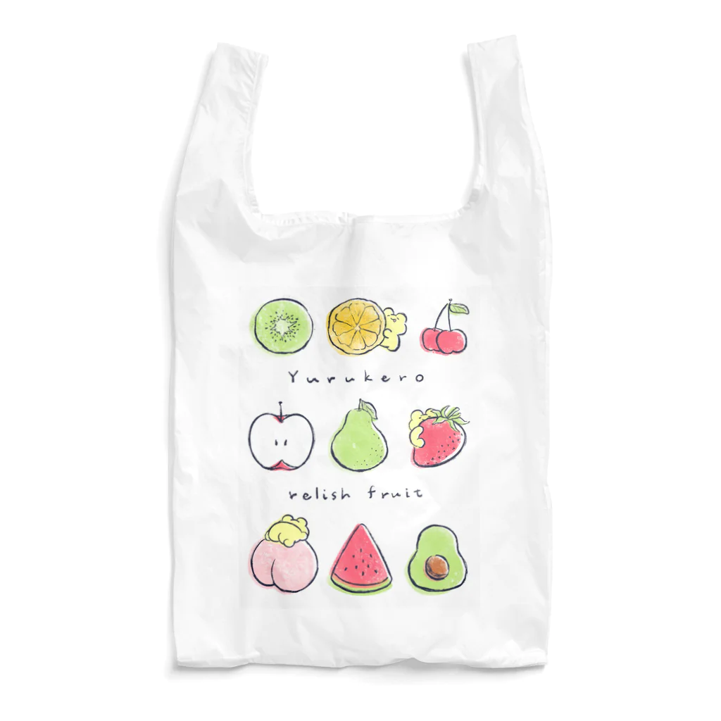 あぶけろのYurukero relish fruit Reusable Bag