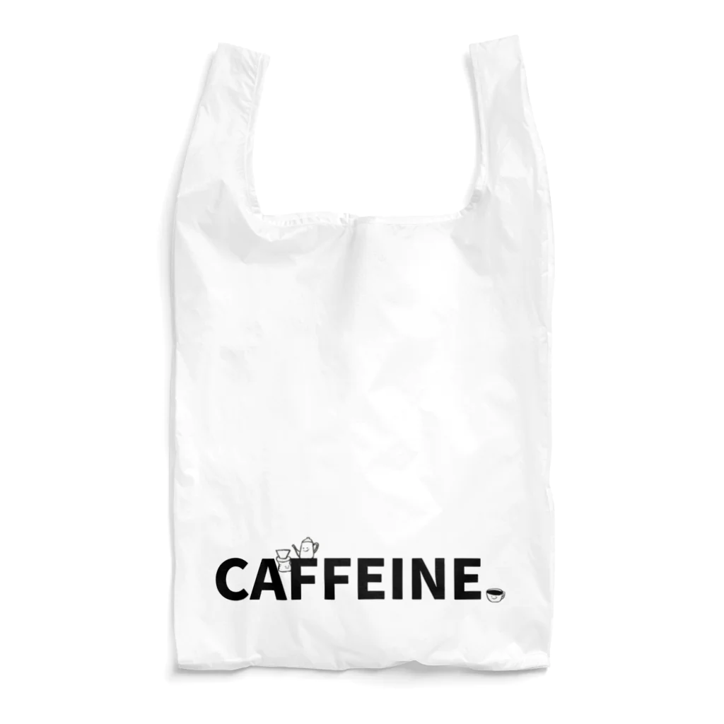 Chepe915のCAFFEINEロゴ Reusable Bag