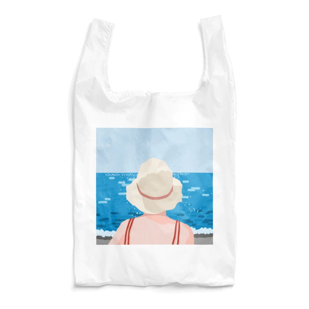 チカミチコの海-PM12:00- Reusable Bag