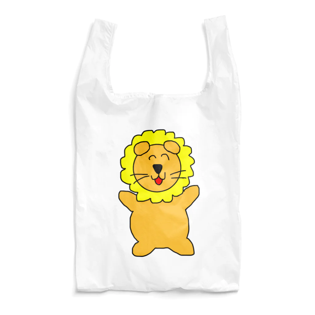 80's Animalsのにっこりライオンさんエコバッグ Reusable Bag