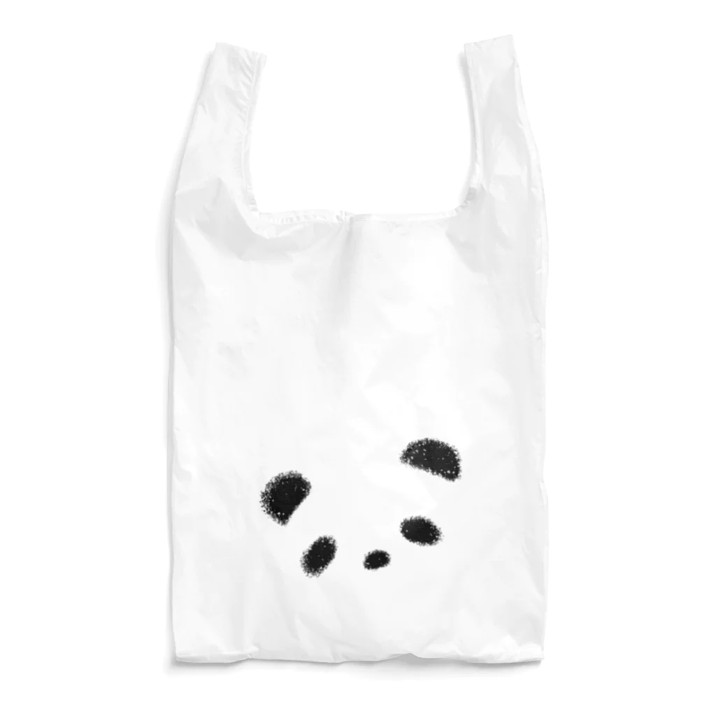 田中ザビエル世界のどうぶつの【SUZURI限定】FACE PANDA DA DA ECO Reusable Bag