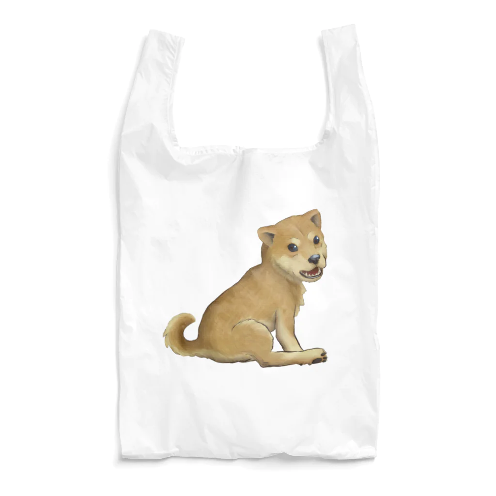 SKショップのおすわり柴犬 Reusable Bag