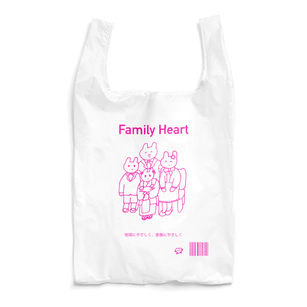 寿々木ここねのFamily Heart Reusable Bag