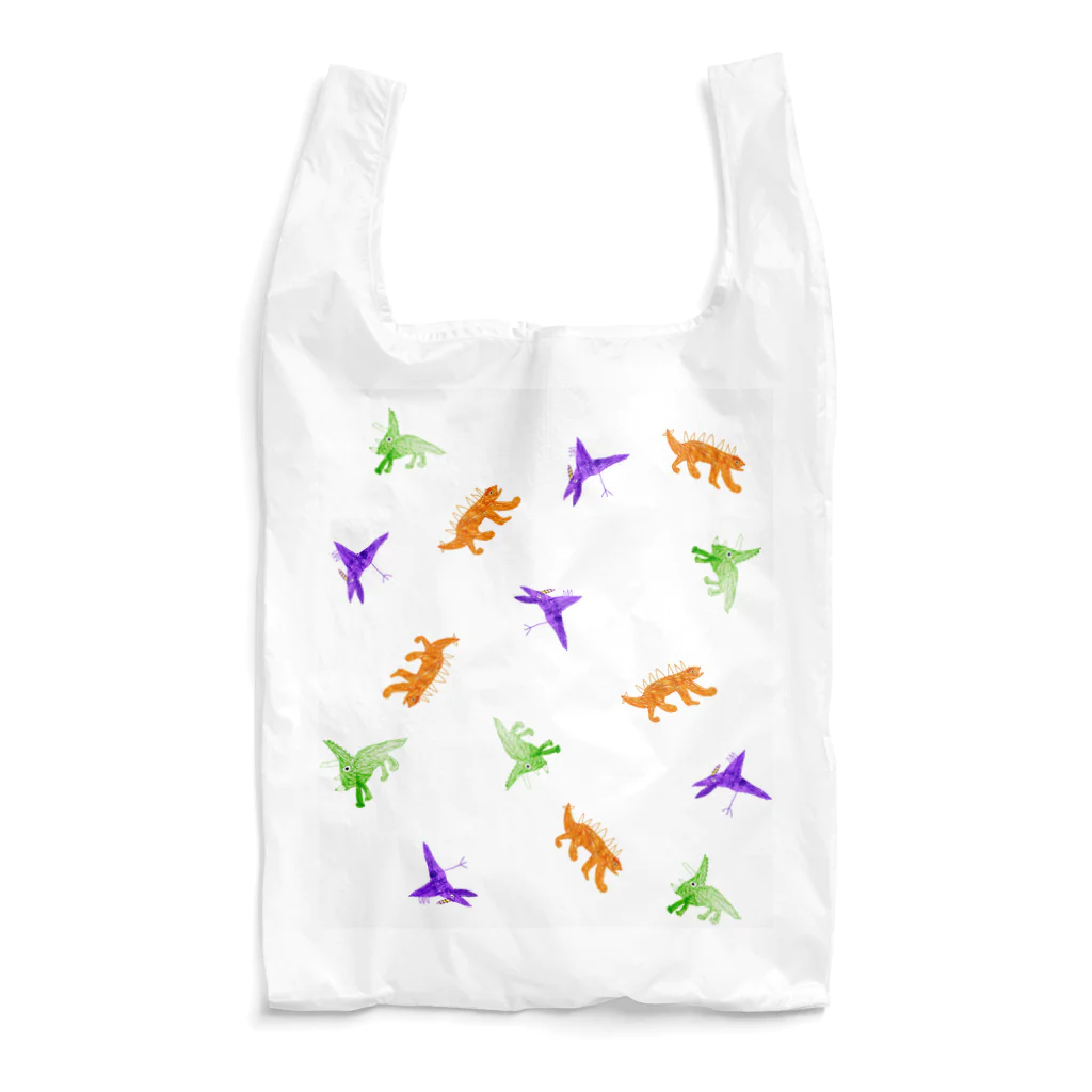 キョウリュウショップのきょうりゅうぐんだん Reusable Bag