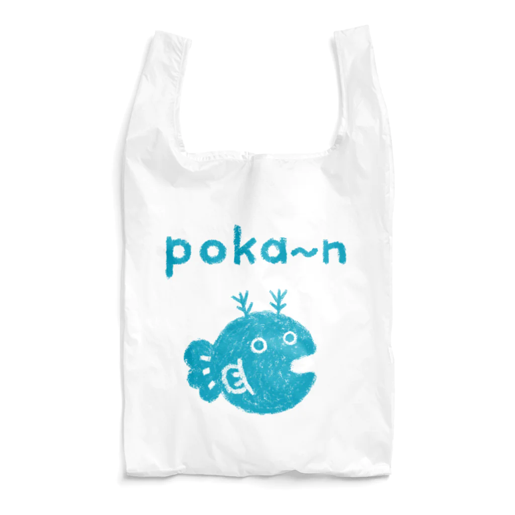 しましま製作所のおさかな（あお） Reusable Bag