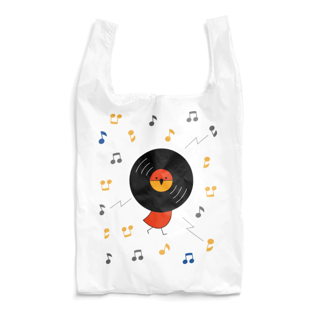 masamichironのレコードリお日様 ハイテンション Reusable Bag