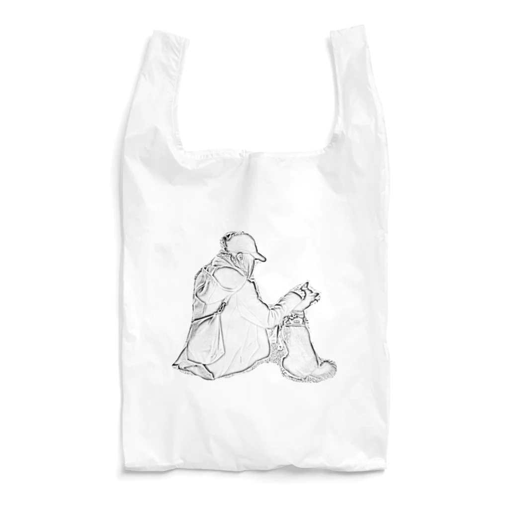 柴犬むさしの飼い主とMUSASHI Reusable Bag