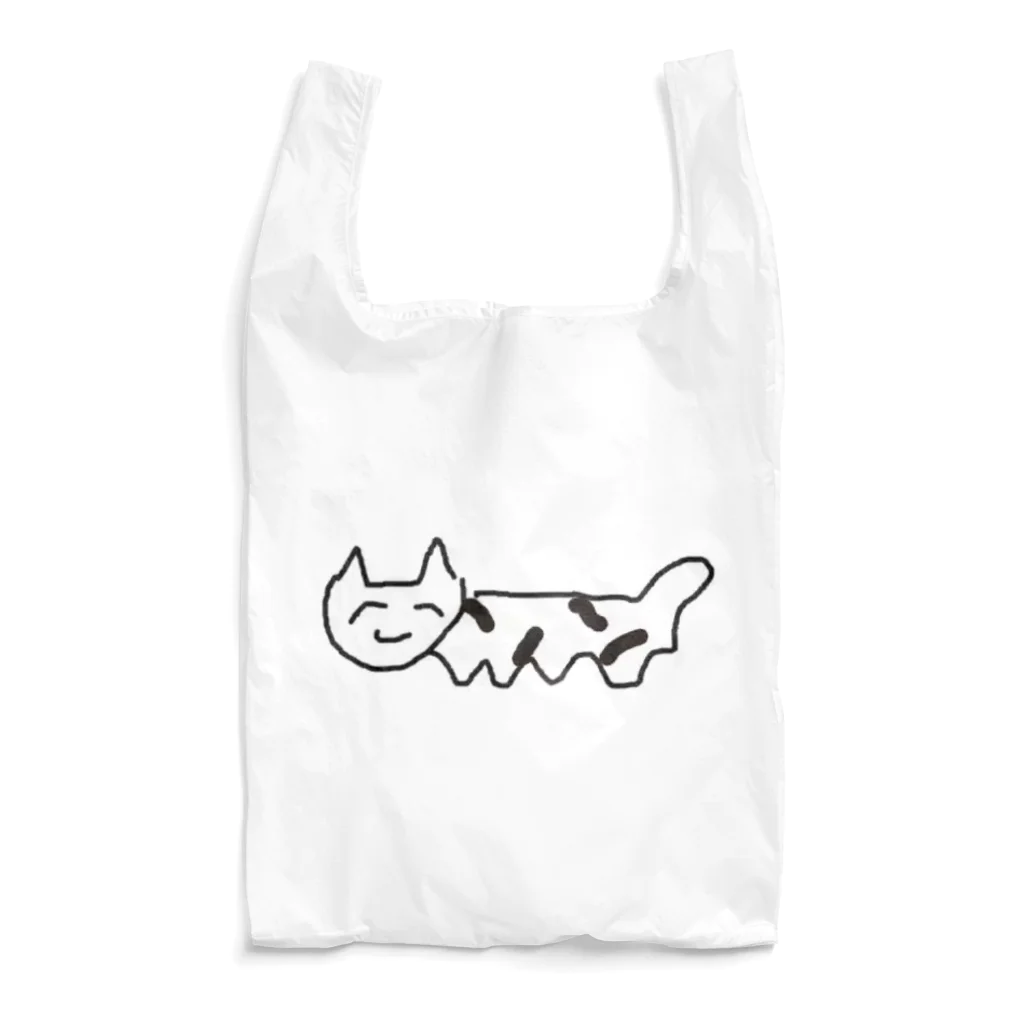 偏差値6億.comのびゃっこえこばっぐ Reusable Bag