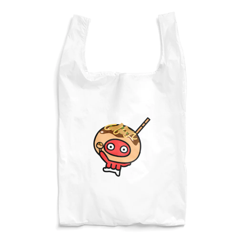 いかたこのいかたこ たこ焼きたこ Reusable Bag