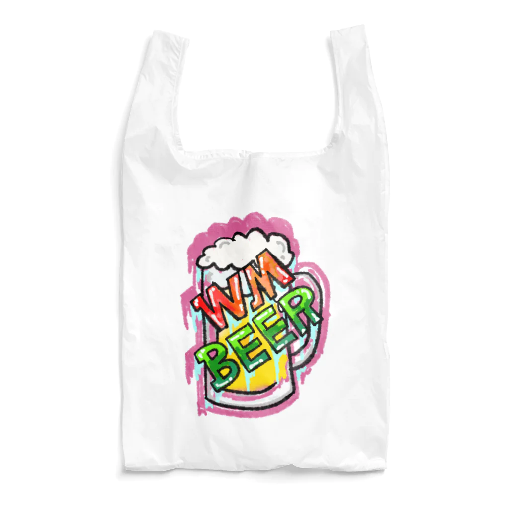 angel22のWM©︎(pink beer🍻 Reusable Bag