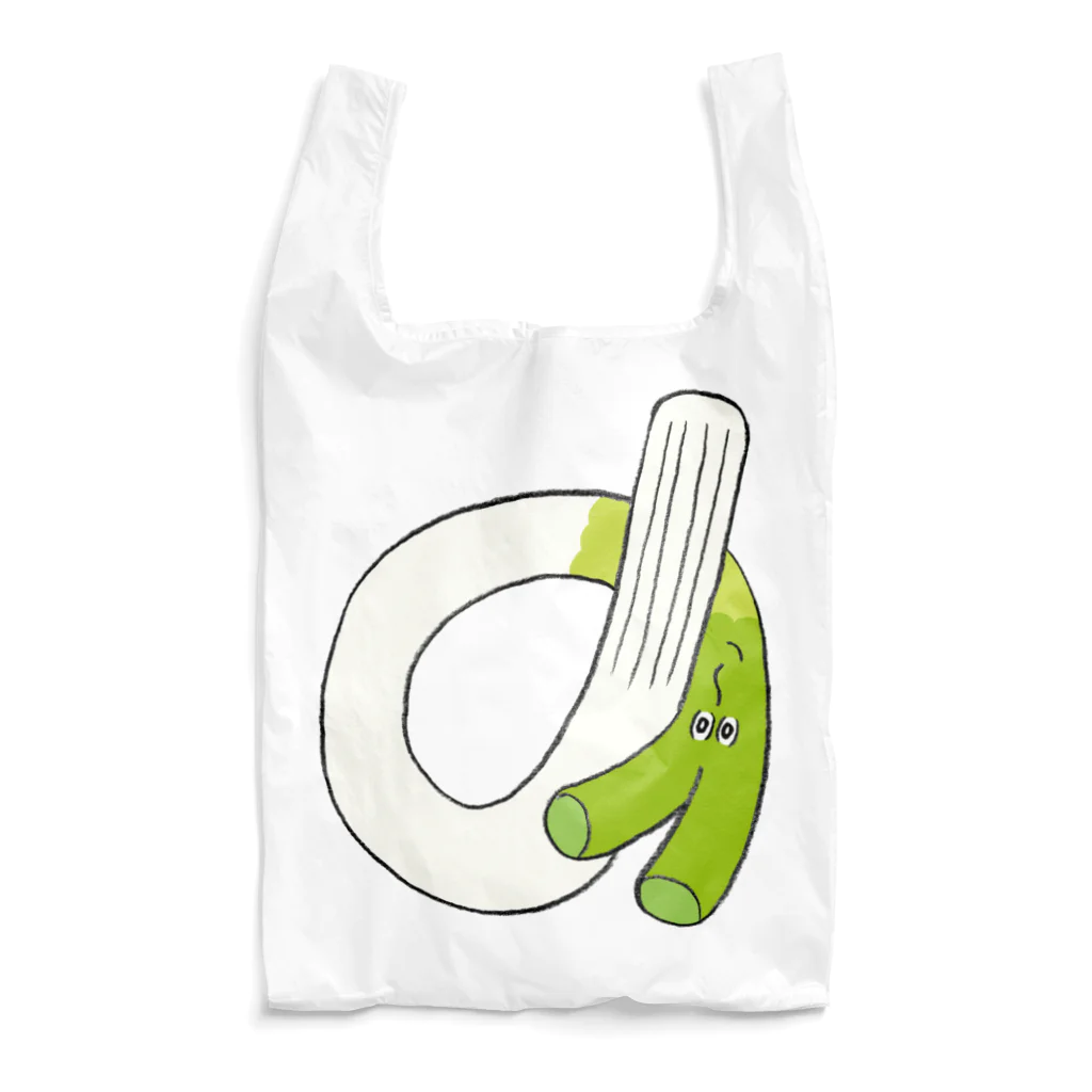 makomoのおもしろショップのネギがすき Reusable Bag