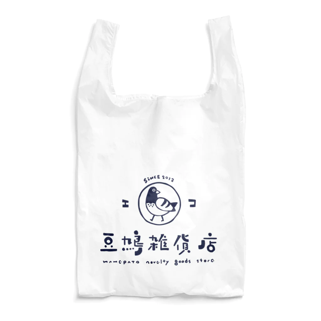 豆鳩雑貨店の老舗風（ゆる）ロゴ Reusable Bag