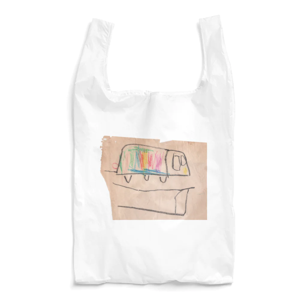 tamimi1216の虹色電車 Reusable Bag