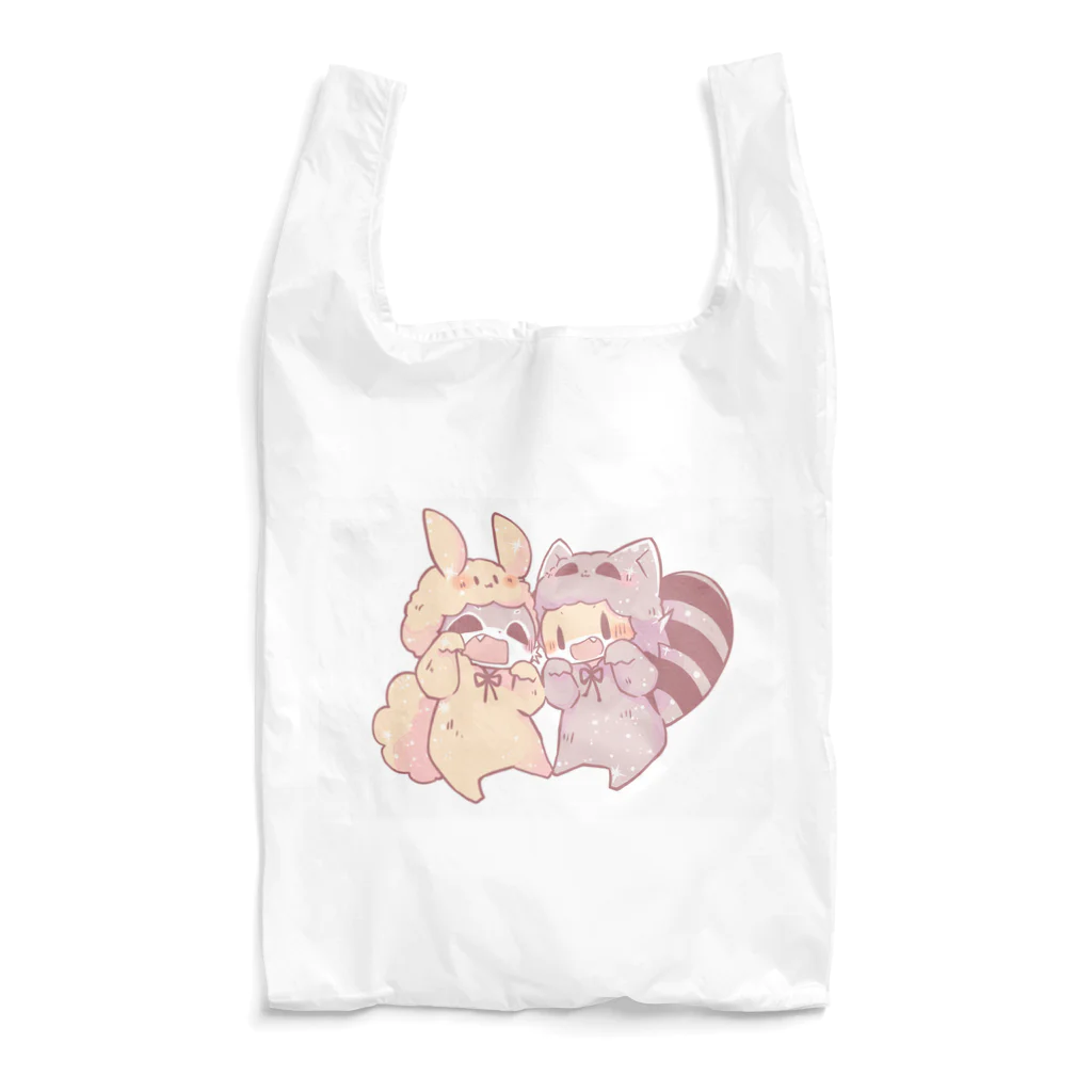 ぃろどりのおみせ。irocoro.のあらうさガオー Reusable Bag