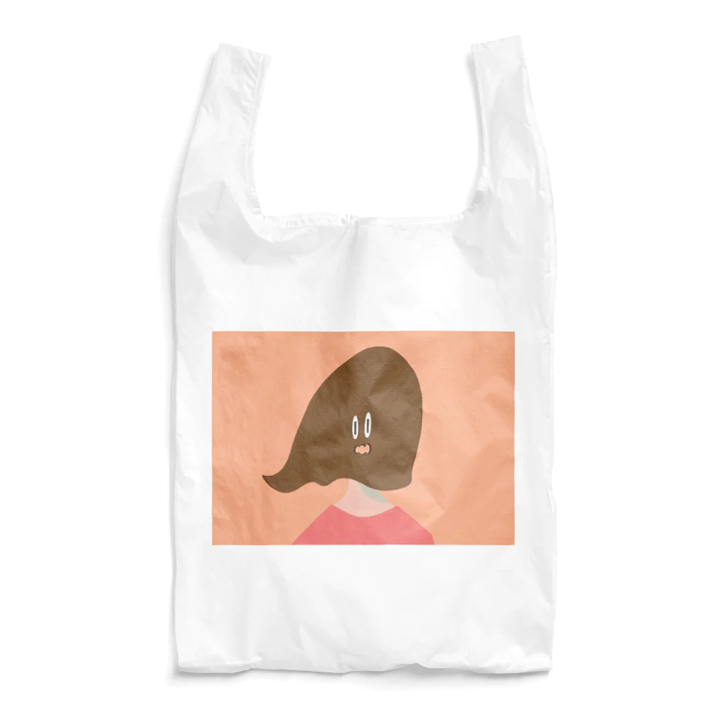 168のオバケな女の子 Reusable Bag