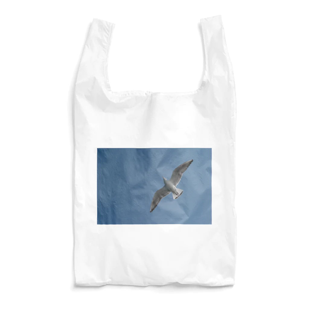 VIRVAの浮遊するカモメ Reusable Bag