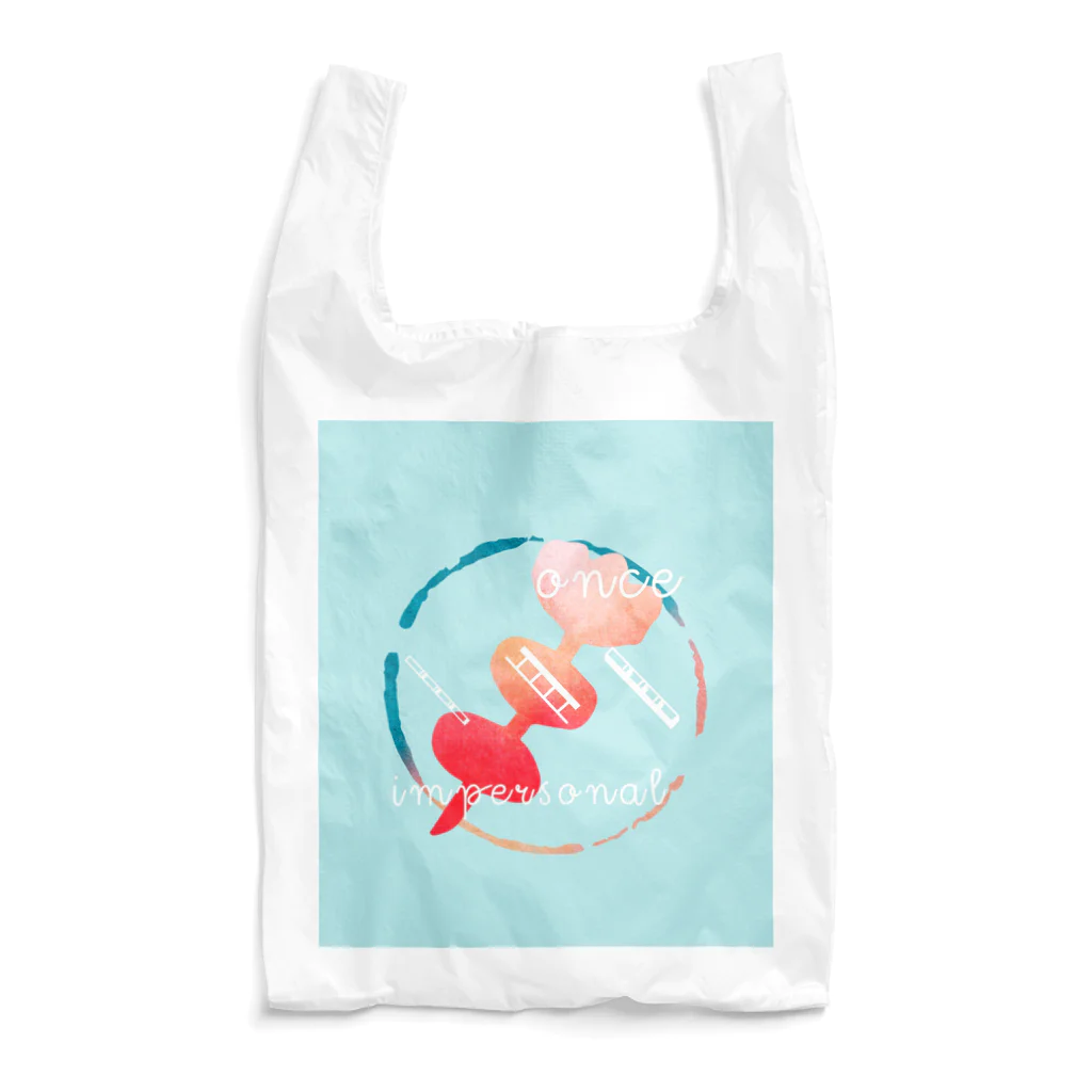 once-impersonalのパステルロゴ 【OiL】 Reusable Bag