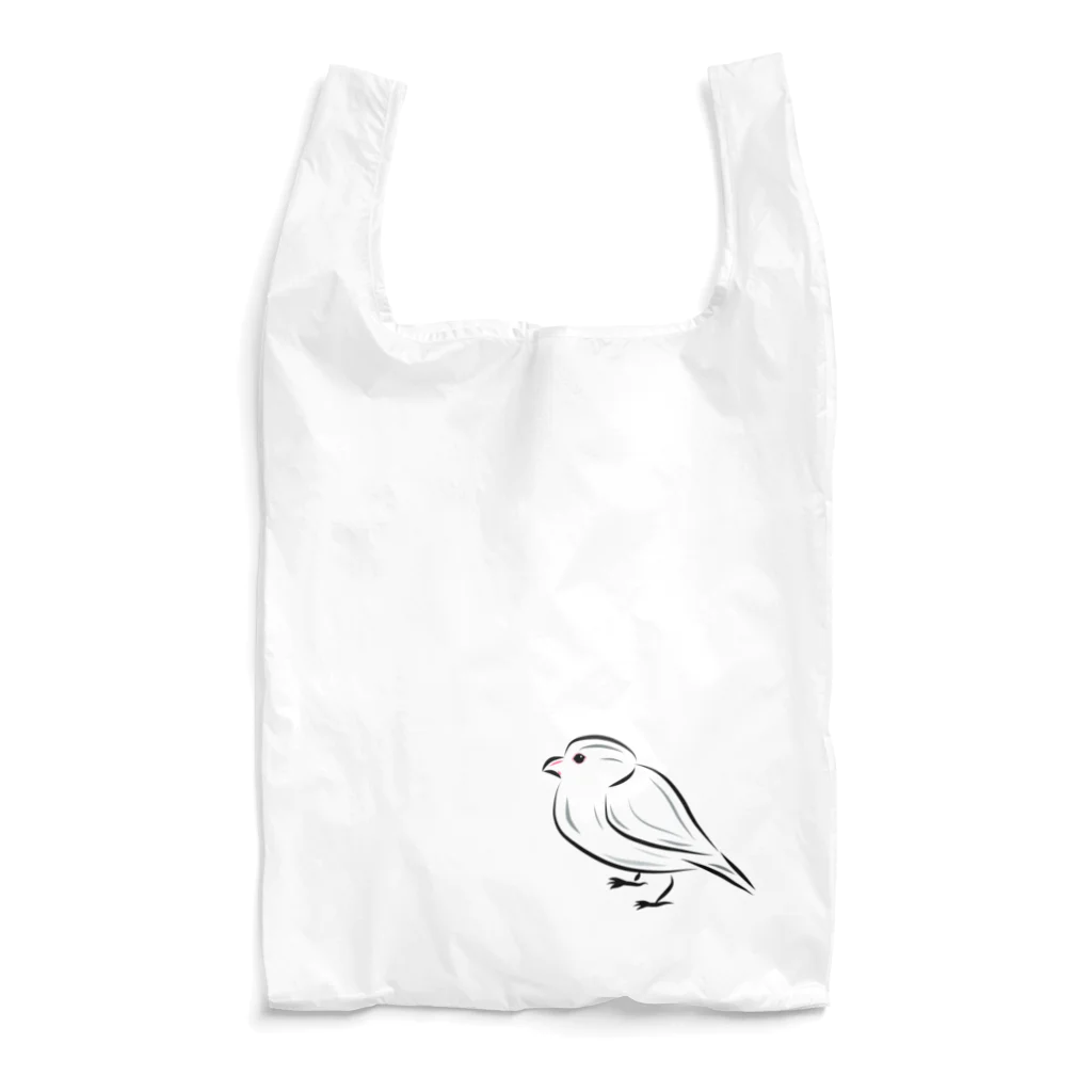 海のサワガニのシンプル文鳥 Reusable Bag