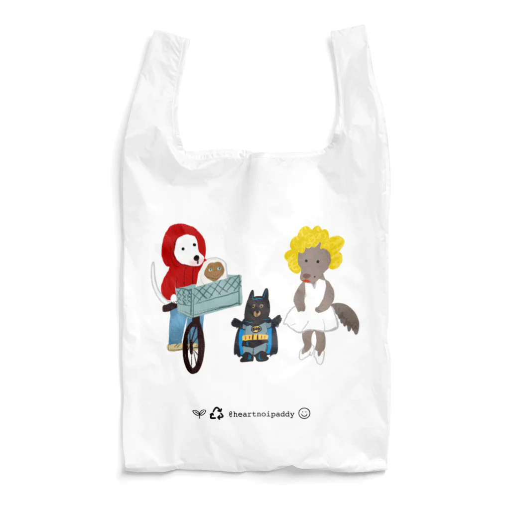 heartnoipaddyのコスプレドッグのecoバッグ Reusable Bag