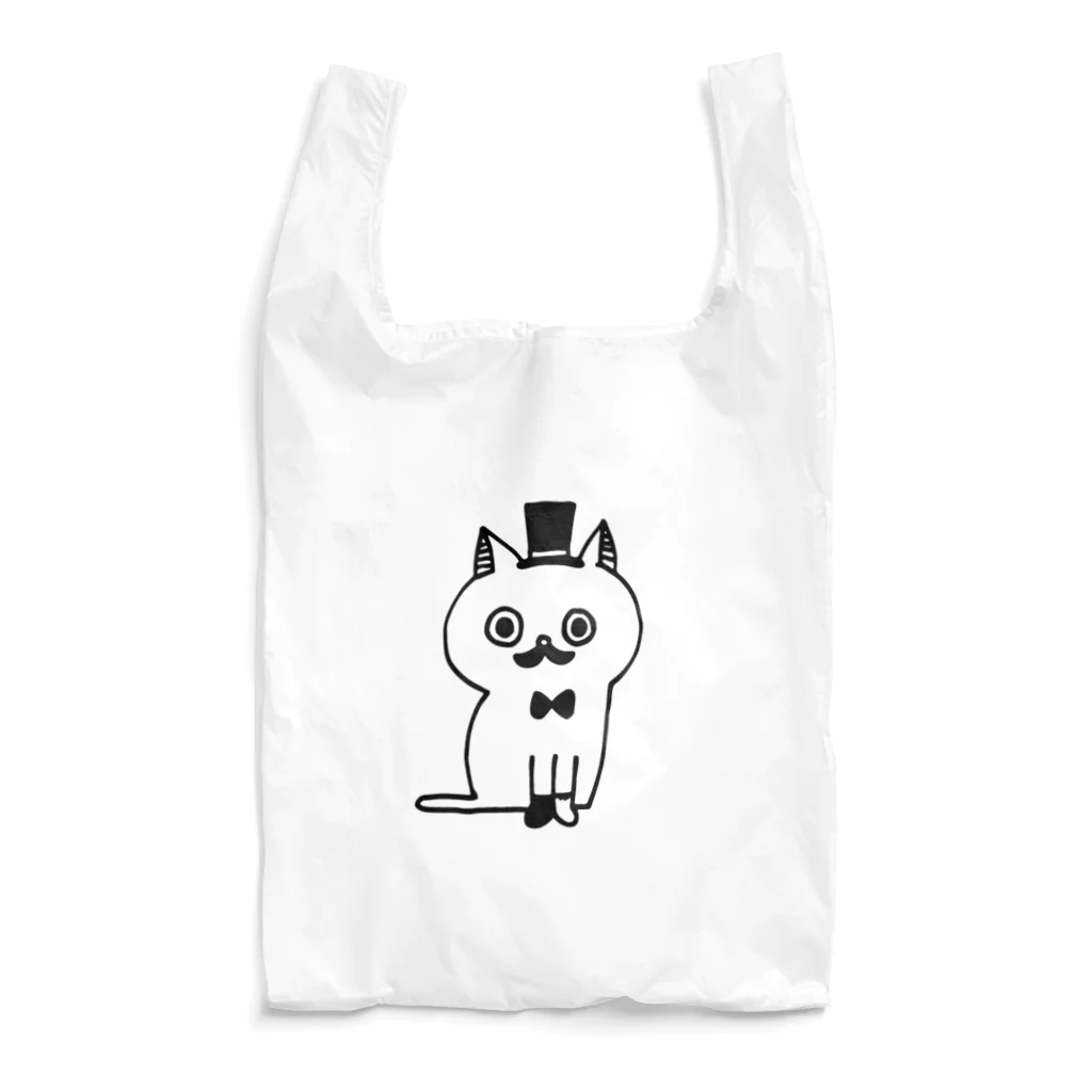 NONKI NIKKIのねこのポンちゃん〈おすわり〉 Reusable Bag