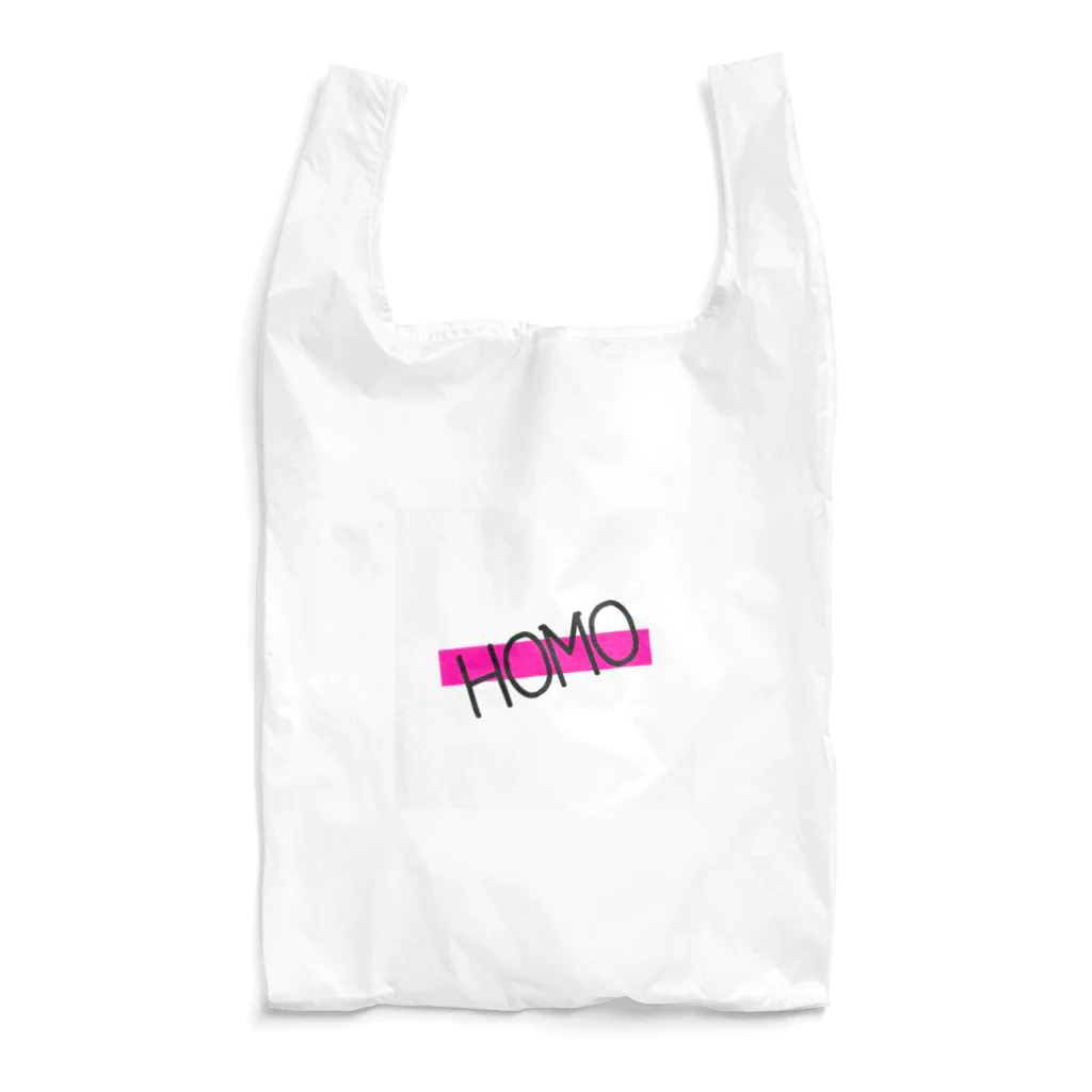 @HOMOのHOMO ブランドロゴ Reusable Bag