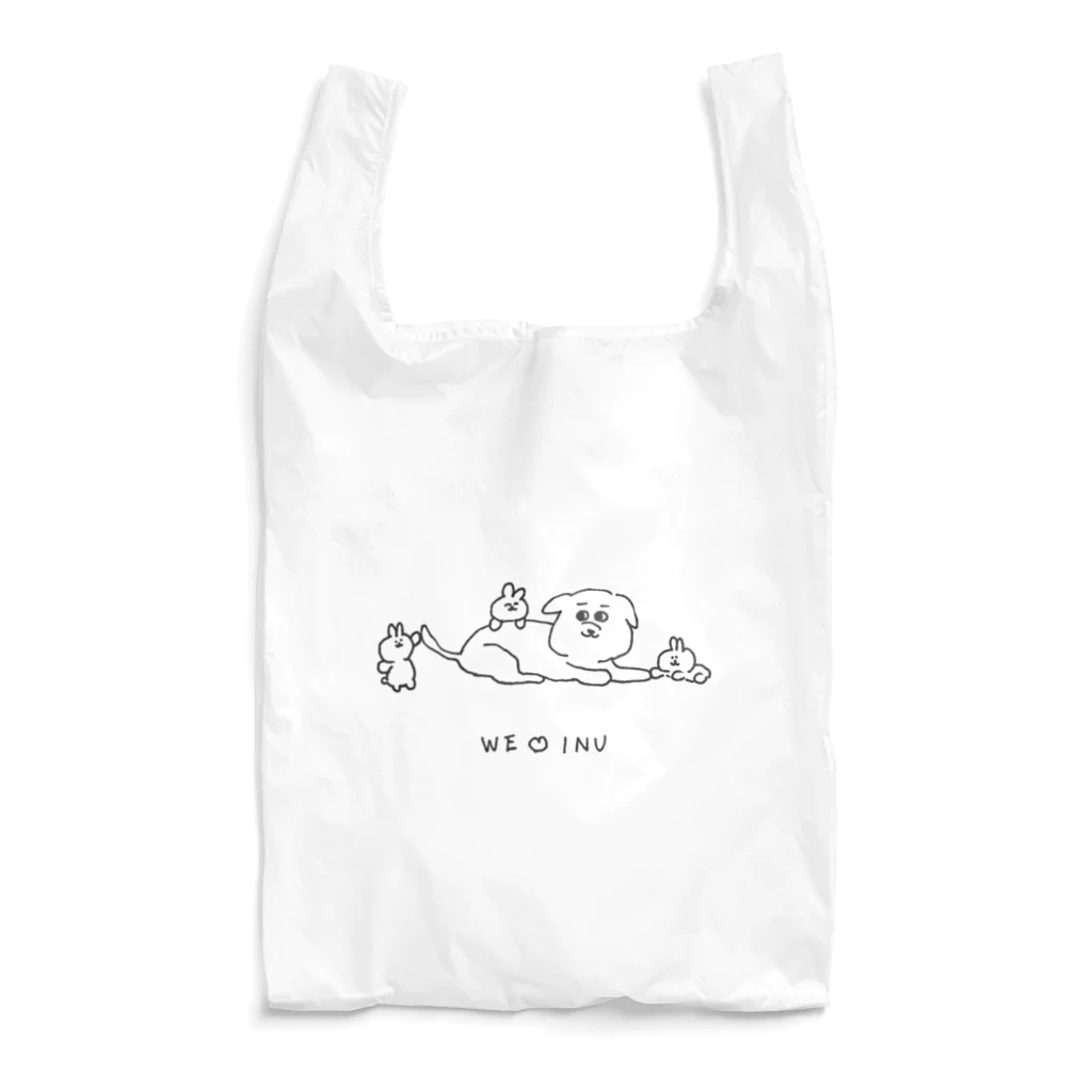 udon_119のWeLoveInu Reusable Bag