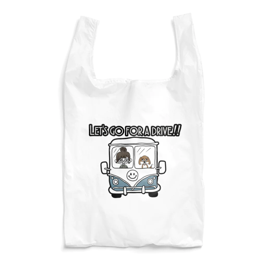 kyonchan0613の主と愛犬とニコマル Reusable Bag