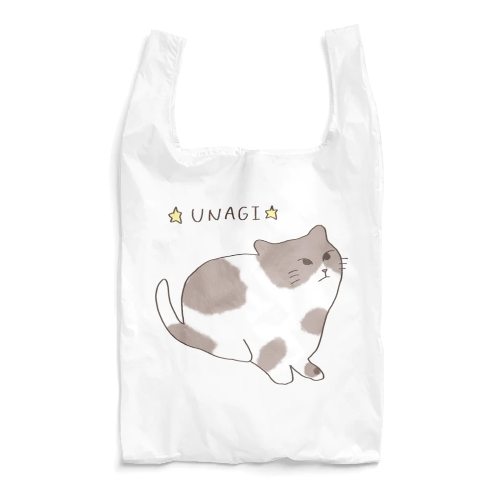 ねこのうなぎちゃんのカラーうなぎちゃんエコバック Reusable Bag