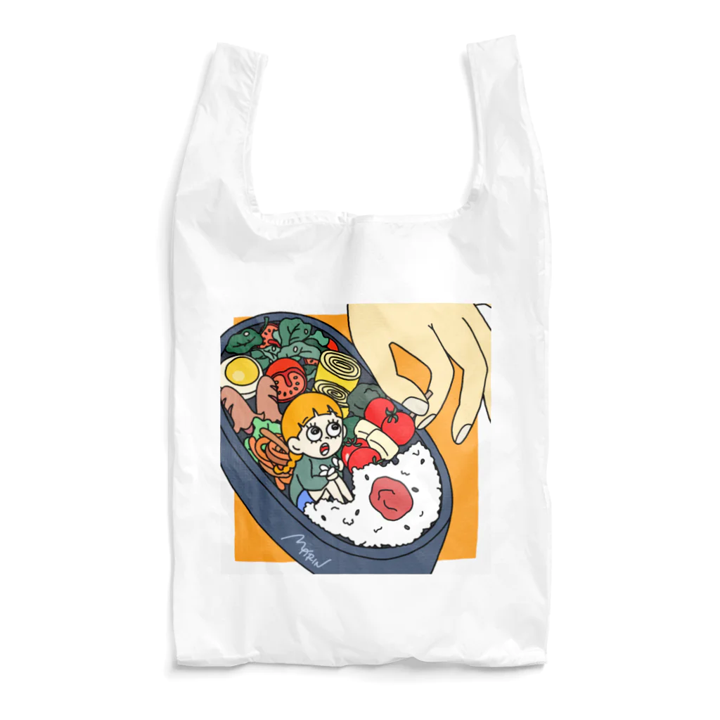 marin booのハコイリムスメ(弁当箱) エコバッグ Reusable Bag