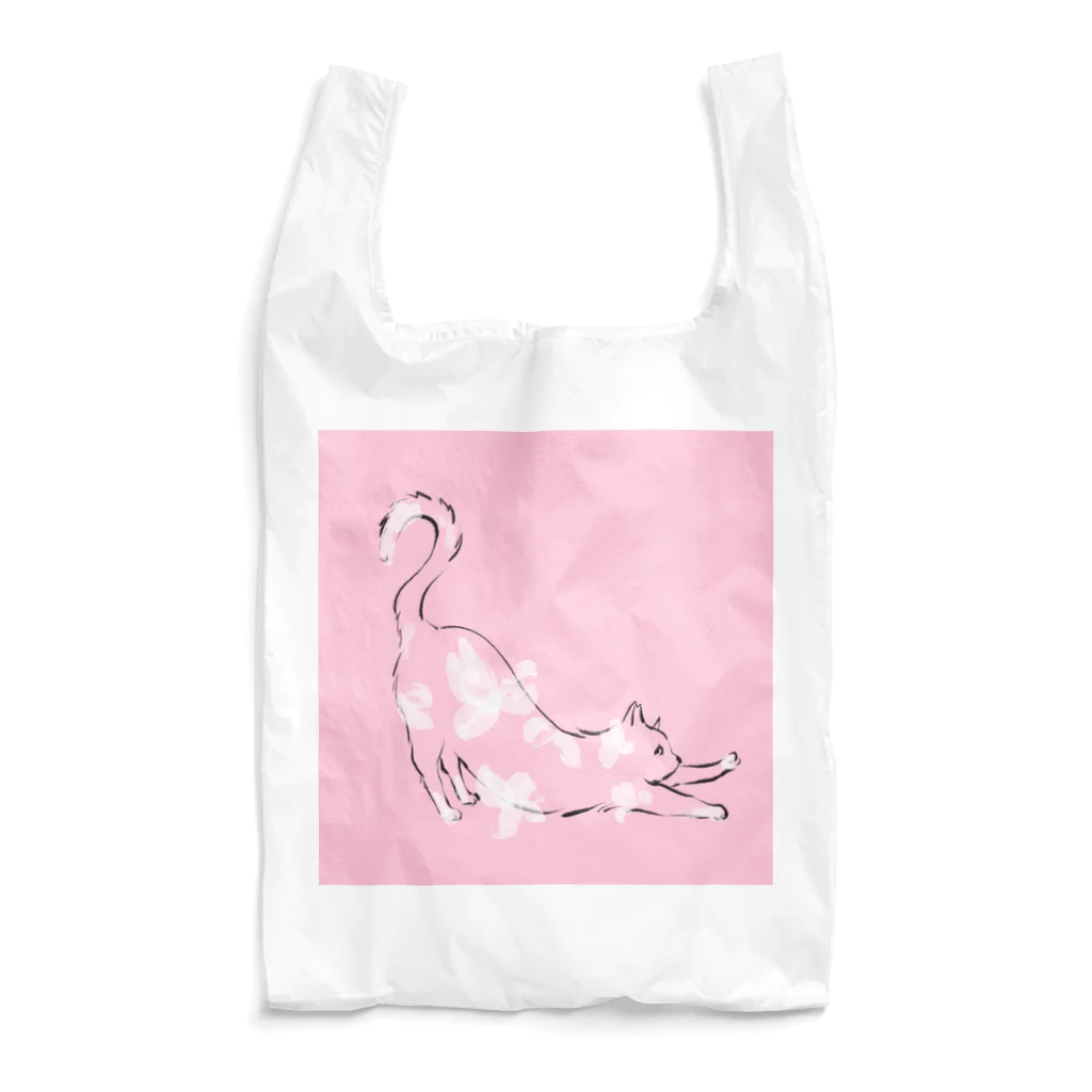 necomoのさくらねこ（Sakura） Reusable Bag